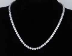 【今、一番使える。】4mmテニスチェーンネックレス／50cm