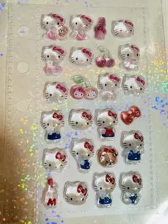 【正規品】ボンボンドロップシール サンリオ ミニ おすそ分け　キティ