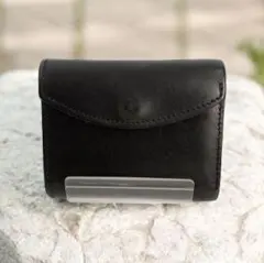 【牛革】栃木レザー 三つ折り財布