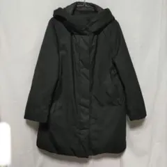 UNIQLO ハイブリッドダウン コクーンコート ブラック L 黒