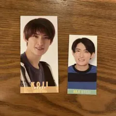 SnowMan 向井康二 カード 4枚セット