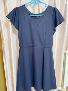 【新品未使用】Rew de Rew 花柄刺繍入りワンピース春物夏物春服ルーデルー