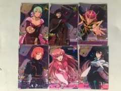 ガンダムトライエイジ　CP　戦場の女神シリーズ　6種6枚　フルコンプ　絶版