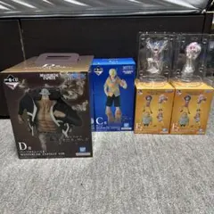 ワンピース　一番くじ　エッグヘッドきみへの想い　サンジ　くま　ジニー　イワンコフ