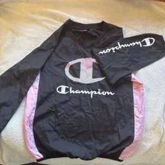 最終SALE★Champion 上下セット140 黒/ピンク