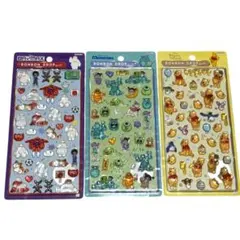 ラ*可様 【正規品】ディズニー ボンボンドロップシール 3種セット 第二弾 ボン