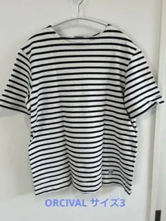 ORCIVAL オーシバル サイズ3 半袖カットソー　ボーダー