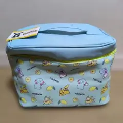 ポケモン プレミアムバニティポーチ 水色
