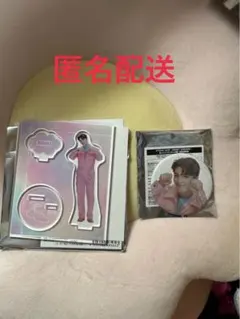 【匿名配送】＆Team Cafe カフェ　MAKI マキ　アクスタ・缶バッジ