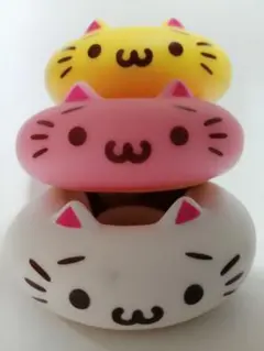 ドーナツ型　《猫ちゃん》　3匹
