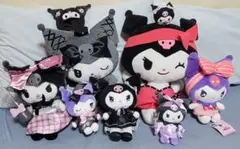 サンリオ クロミ ぬいぐるみ マスコット 9点