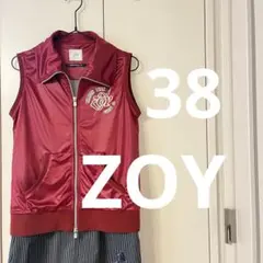 定価30,000円【一度のみ使用】ZOY フード付ベスト サイズ38