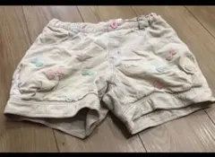 メゾピアノ　 ショートパンツ　ふわふわ　もこもこ　130