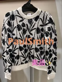 【値下げしました！】Paul Smith チューリップ柄 ニットセーター
