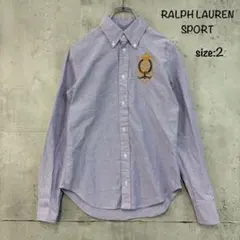 RALPH LAUREN SPORT オックスフォード シャツ BD 刺繍 2