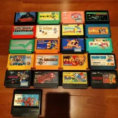 n*w様 ファミコンソフト　21本セット　まとめ売り