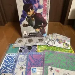一番くじジョジョの奇妙な冒険 A賞　東方仗助　その他おまけ