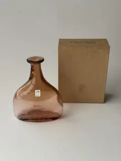 ヴィンテージ SASAKI CRYSTAL 花瓶 一輪挿し 昭和レトロ