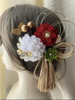 成人式　卒業式　袴　髪飾り　ハンドメイド