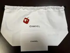【新品】2026年 CHANEL ハート型チャーム　巾着【未使用】