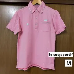 le coq sportif GOLF ゴルフ　ポロシャツ　メンズ　Mサイズのサムネイル