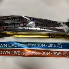 KAT-TUN ツアーライブ　銀テープ　10ks 9uarter cmeHere