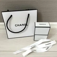CHANEL ラッピングセット 白色ボックス　リップラッピング
