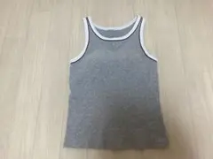 UNIQLO カップ付きタンクトップ グレー Mのサムネイル