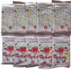 サンリオキャラクターズ ウエハース10　いちご新聞の50周年をみんなでおいわい