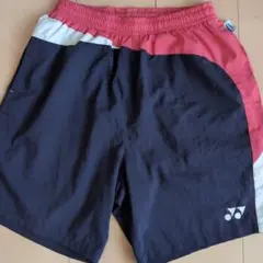 YONEX バドミントンパンツ Sサイズ 黒赤
