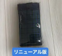 ファミリア familiar シュパット エコバッグ S 青系チェック　XB 青