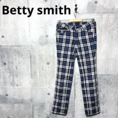 Betty smith ベティスミス レディース ローライズチェックパンツ Lのサムネイル