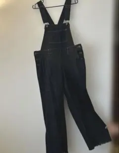 ダークデニム フレアサロペット　チャオパニックティピー