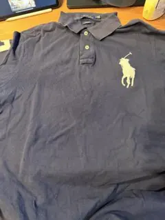 ポロ ラルフローレン ポロシャツ ビッグポニー ネイビー ナンバリング