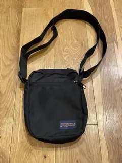 【美品】JANSPORT ジャンスポーツ ブラック ショルダーバッグのサムネイル