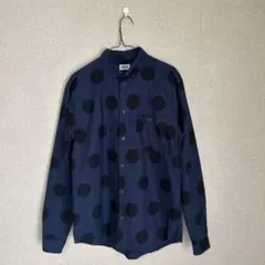 MTWTFSS WEEKDAY H&M ドット柄 シャツ