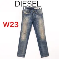 D9545-36ディーゼル ダメージ加工　ストレッチスキニージーンズY2K