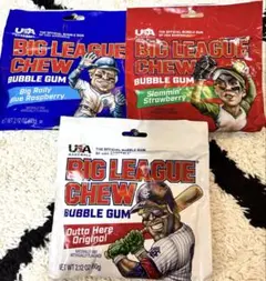 Big League Chew バブルガム 3種 海外限定 MLB公式