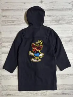 HYSTERIC MINI ヒステリック　刺繍 ダッフルコート　黒　140