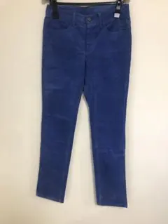 ユニクロ　ブルー　スキニー　パンツ