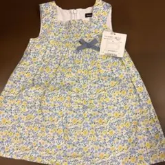 BeBe 花柄ノースリーブワンピース