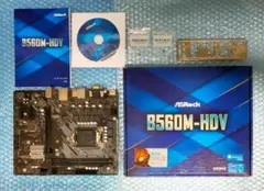【ジャンク】ASRock B560M-HDV LGA1200 マザーボード＃95