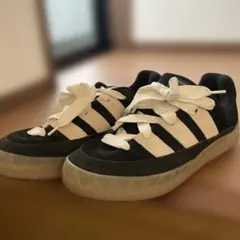 adidas ADIMATIC黒白スエード