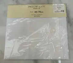 ローラアシュレイ ✿ ピロケース　 プレーンドビー／ホワイト　50×70㎝