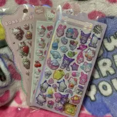 サンリオ★3Dシール（空気）★３枚セット