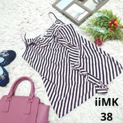 ♥iiMK♥キャミソール(M)ピンク/ブラック/フリルのサムネイル