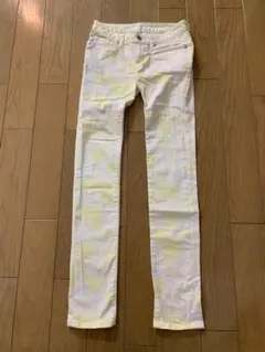 ★GU　ダメージ　カラースキニーパンツ　58サイズ