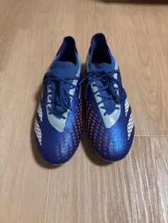 adidas Predator スパイク 青/オレンジ - メルカリ