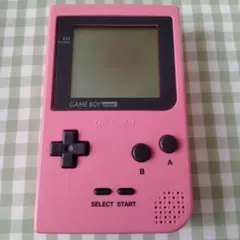 【ジャンク品】ゲームボーイポケット ピンク