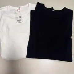 新品☆ユニクロ　ソフトリブクルーネック　長袖Tシャツ　2枚セット　3XL